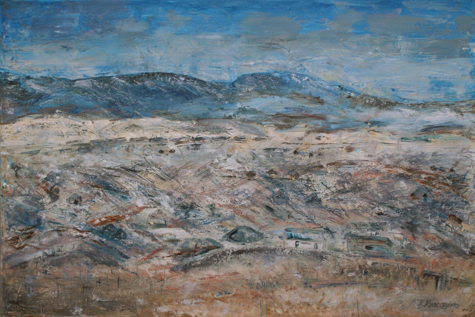 2009 Zima w Afryce 90x60